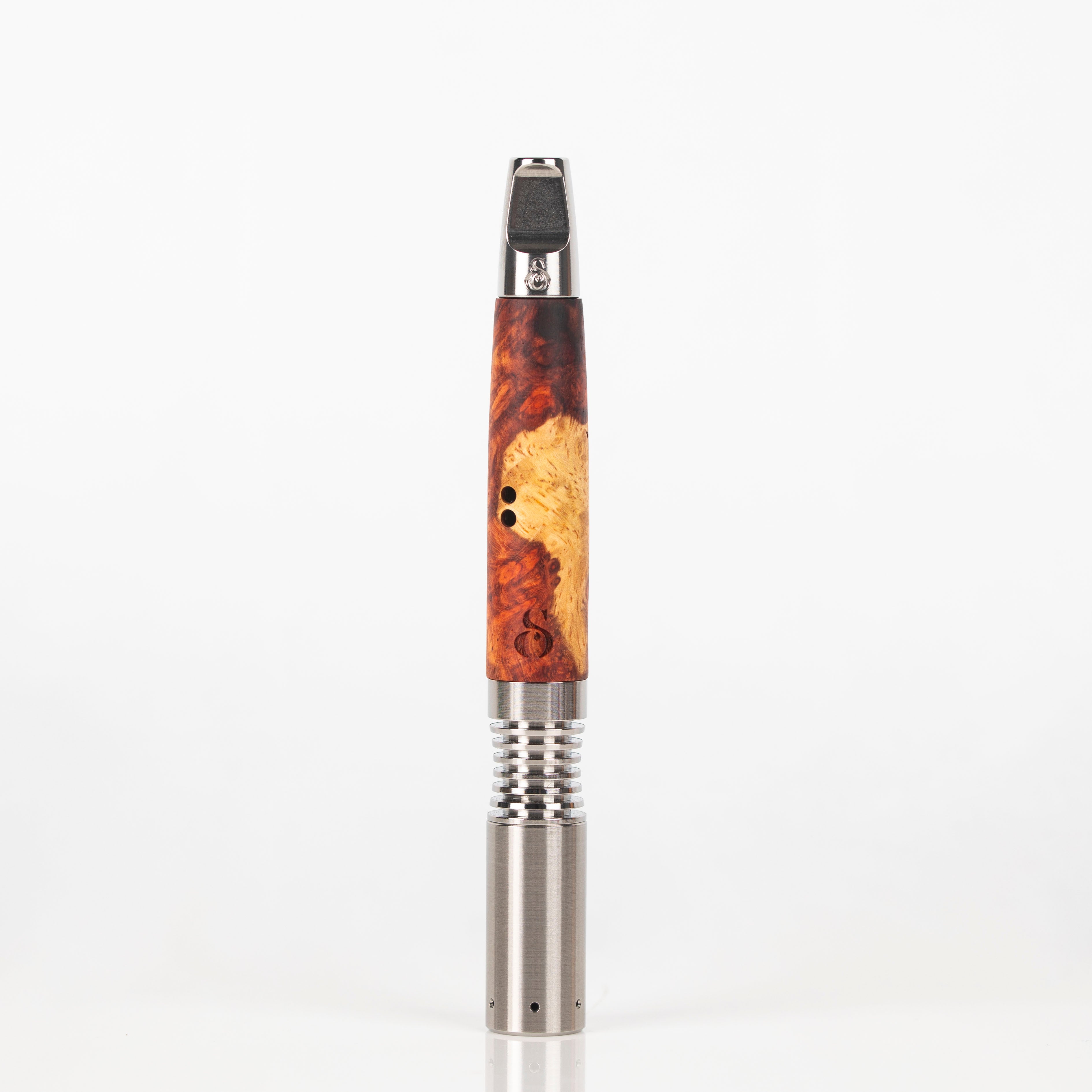 Simrell: Shorty 2 Tone Amboyna Burl MVS