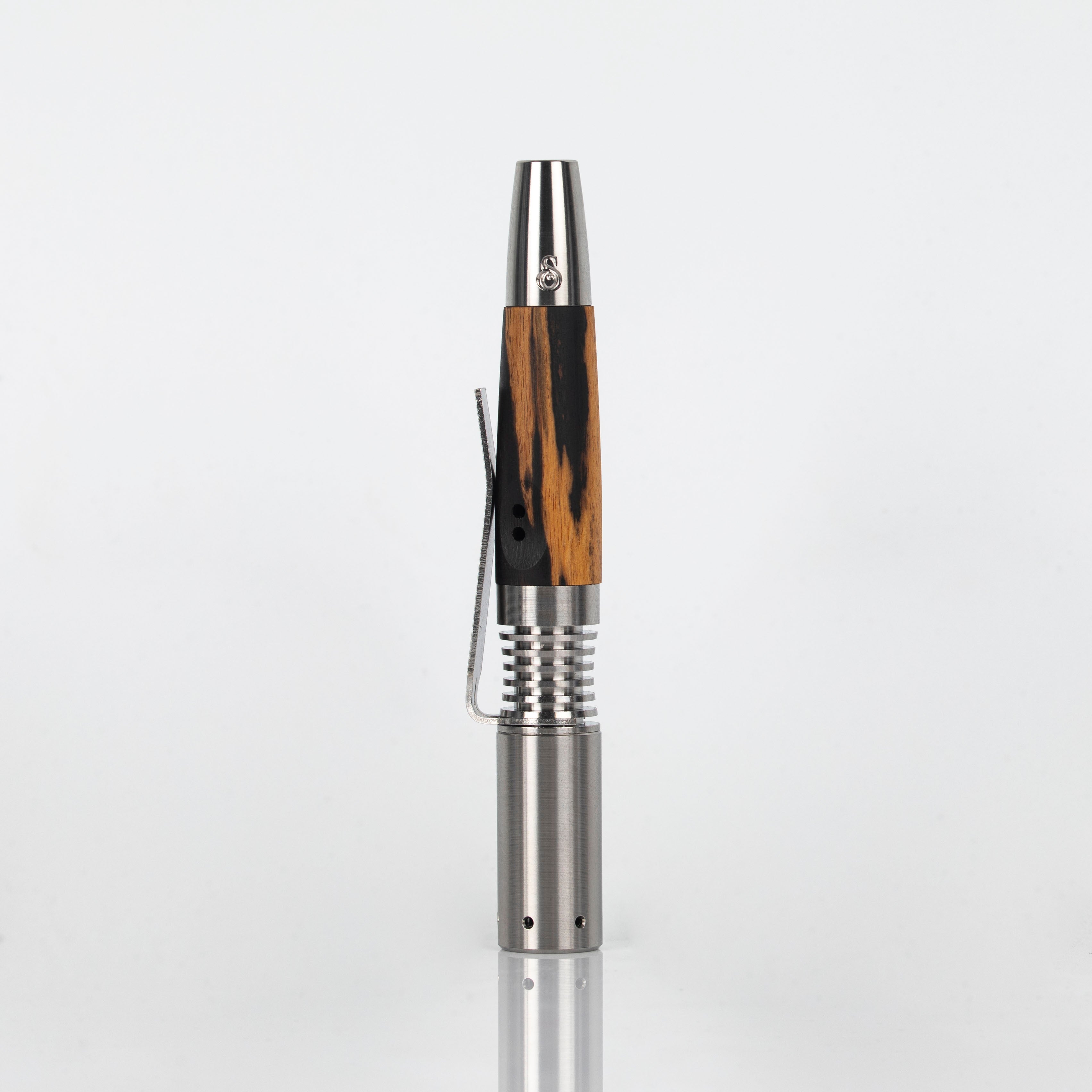 Micro Heritage Vortex: Black & White Ebony