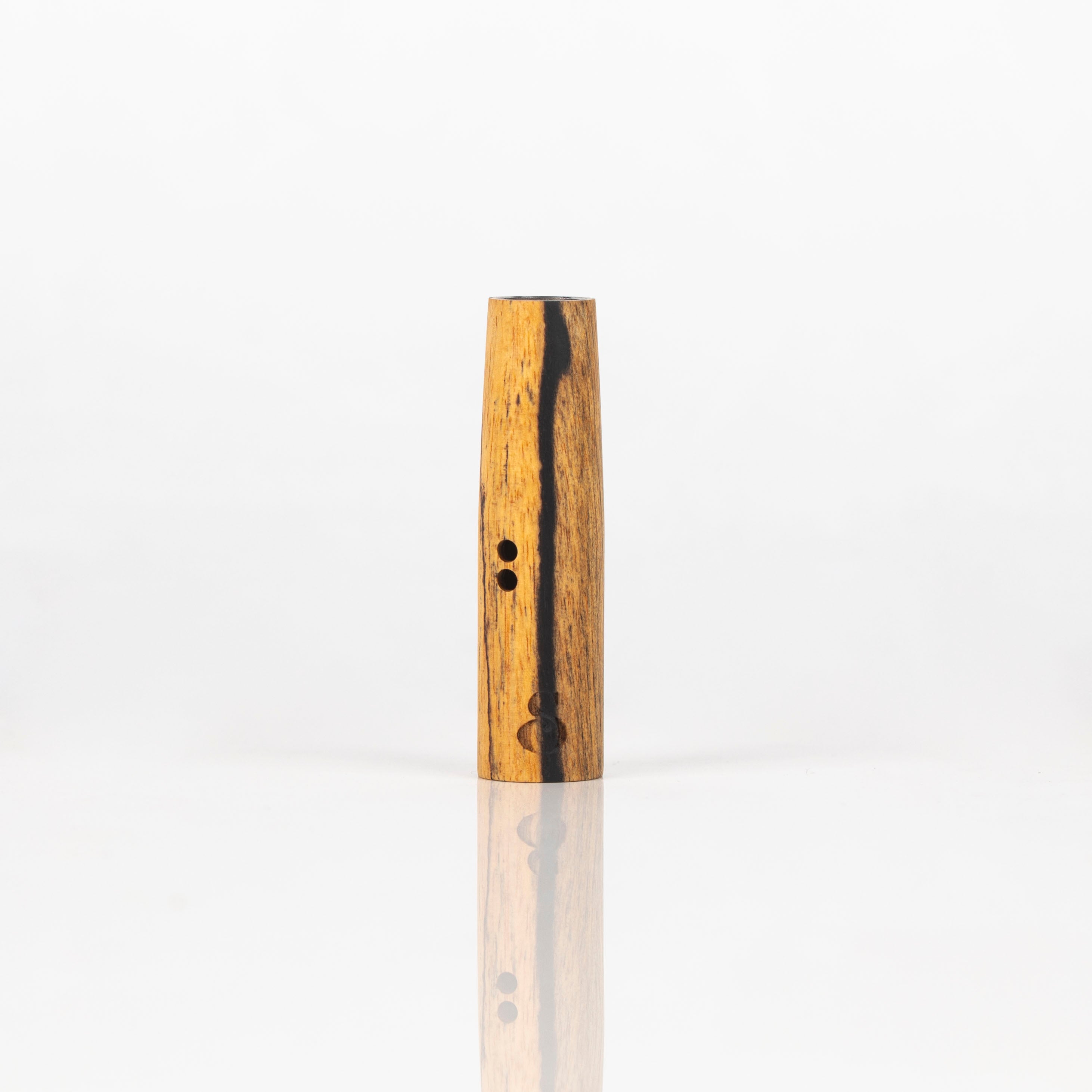 Shorty Black & White Ebony Stem