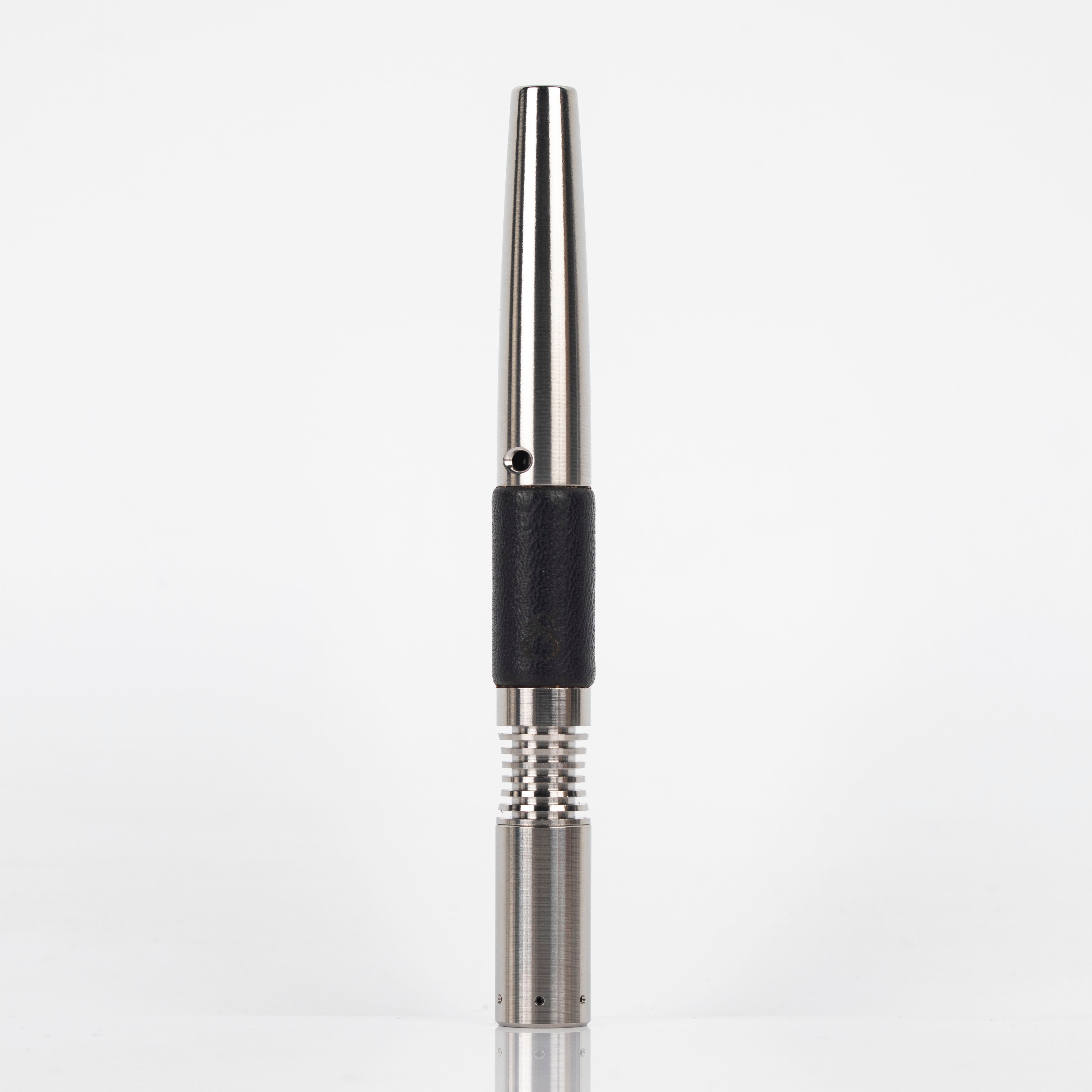 Vortex Sleeve: Black Leather