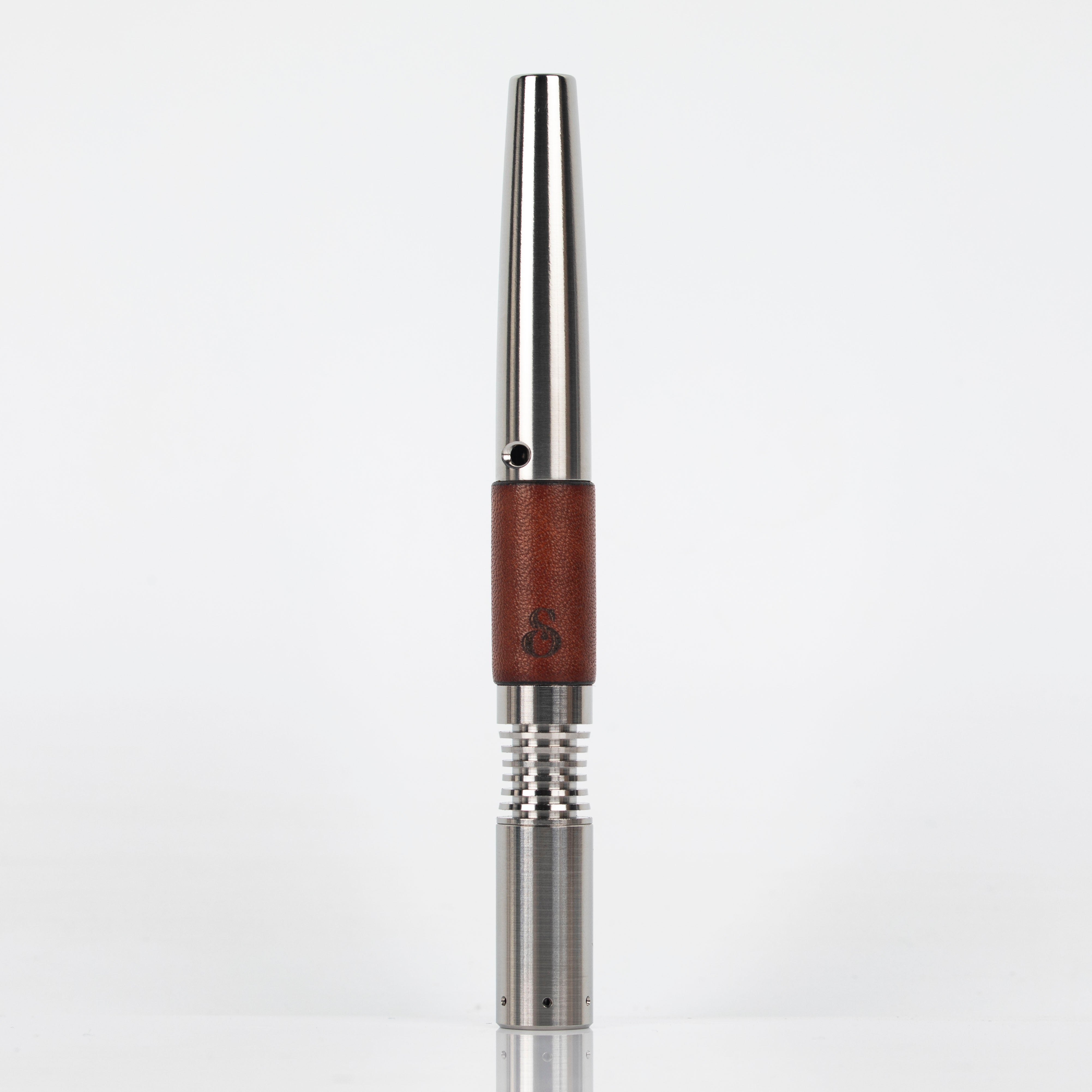 Vortex Sleeve: Brown Leather