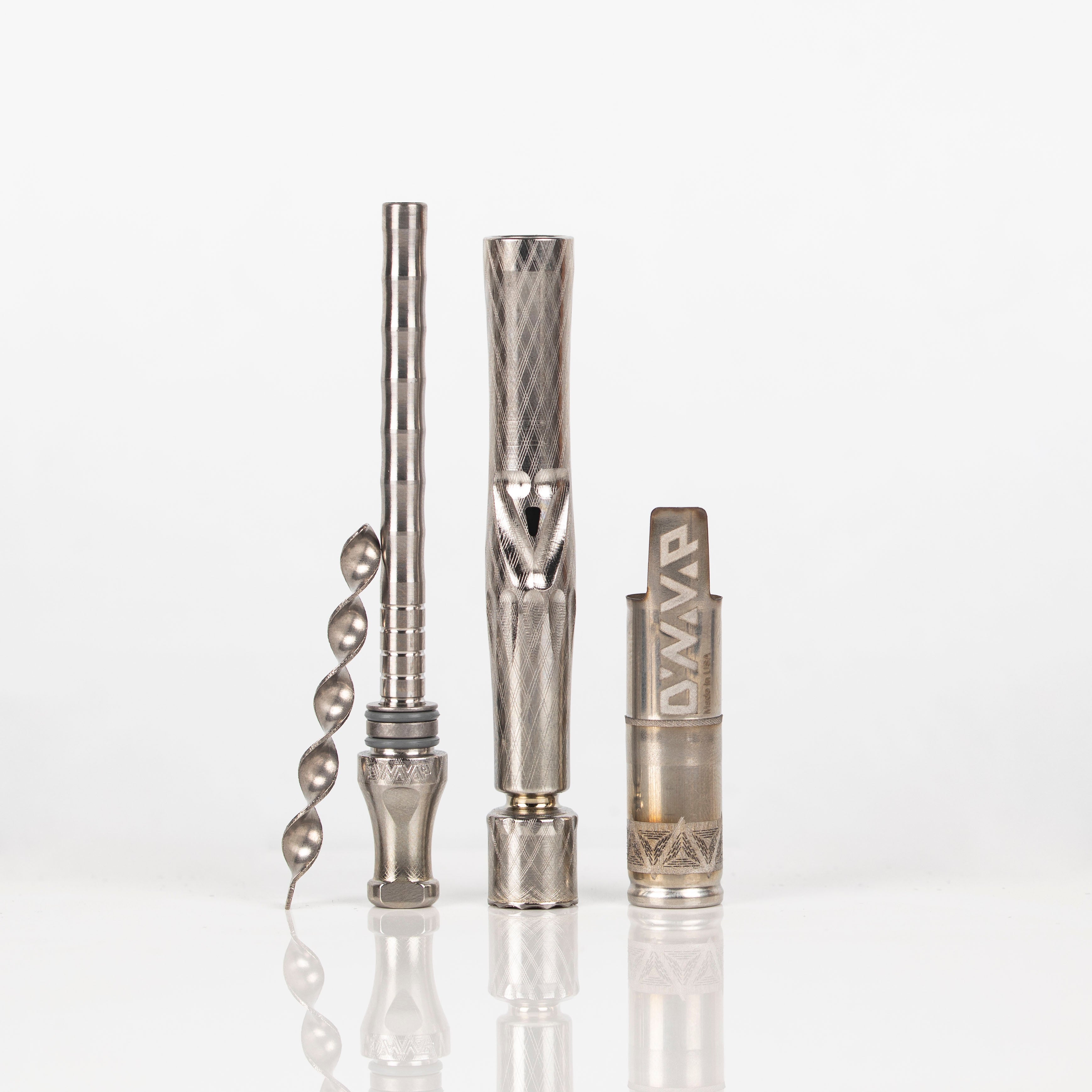 DynaVap Titanium UniDyn - Ball Vaporizer w/ Free Titanium Intercooler ( Cooling Unit )