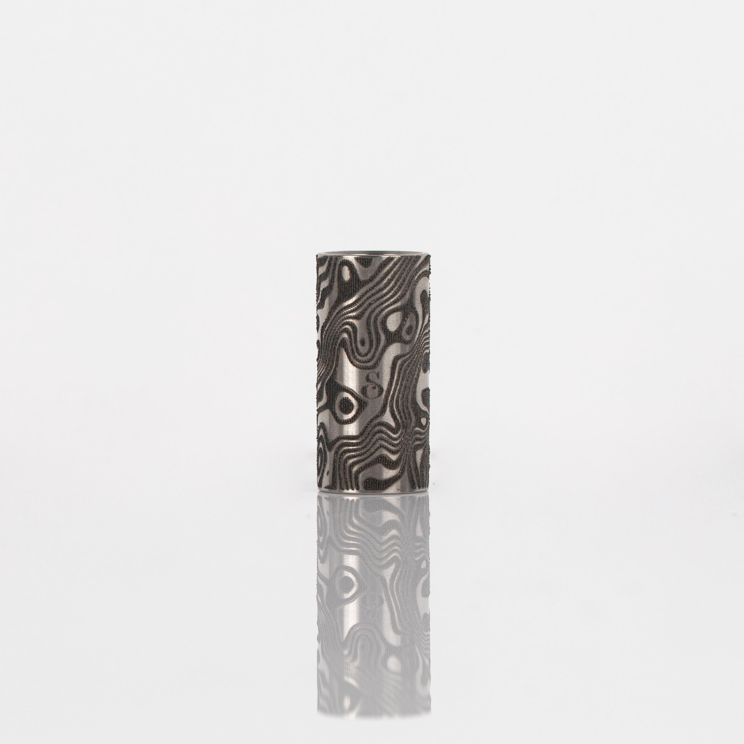 Vortex Sleeve: Topographic Textured Titanium
