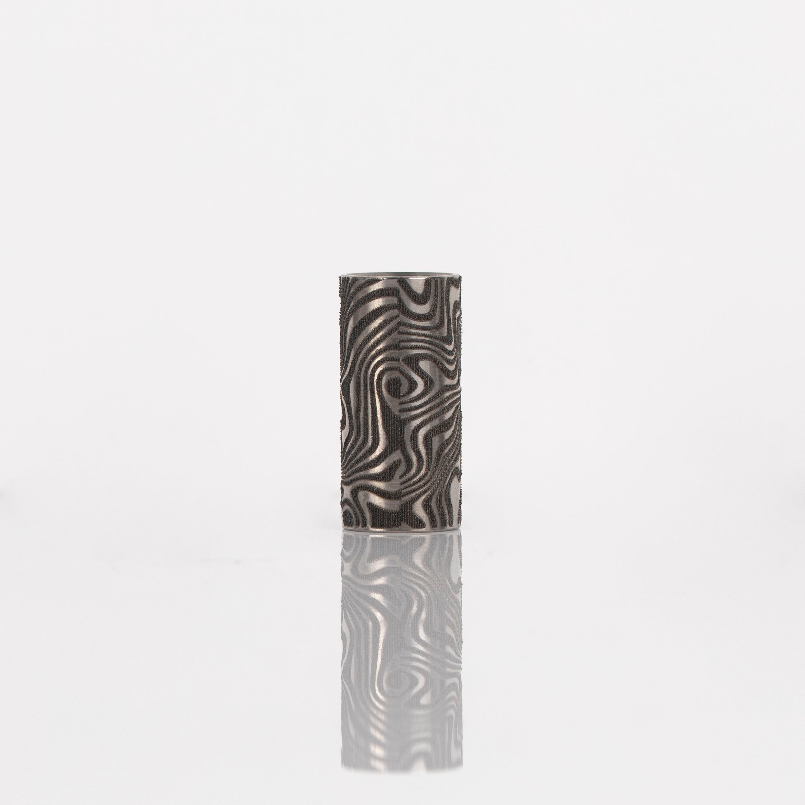Vortex Sleeve: Topographic Textured Titanium