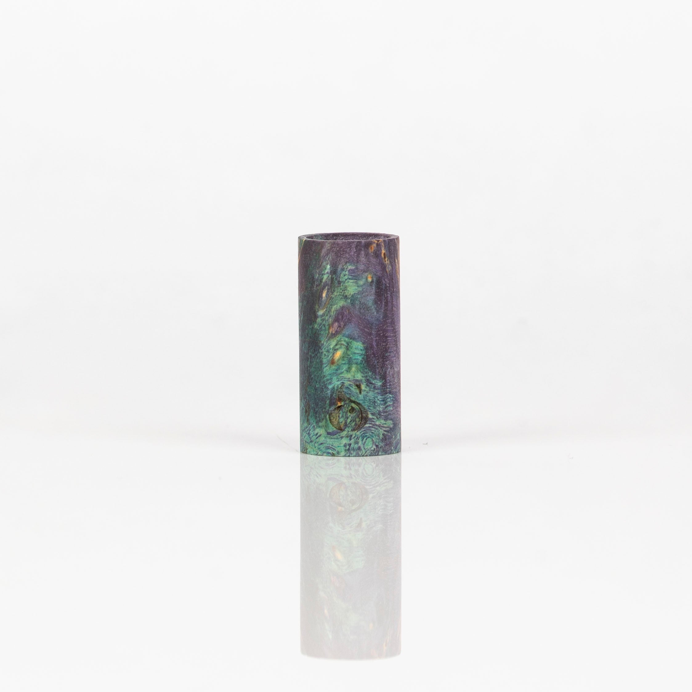 Teal/Purple Galaxy Burl Sleeve (GB4)