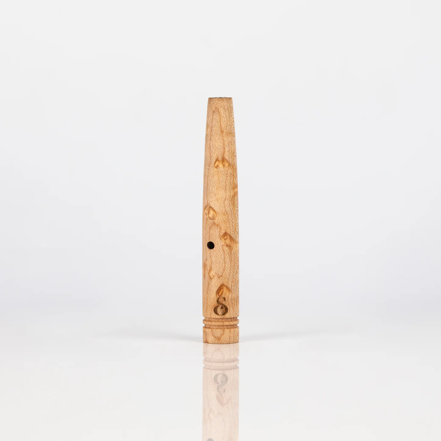 XL Exotic Wood Vortex w/ 5 Fin Ti Tip and captive cap