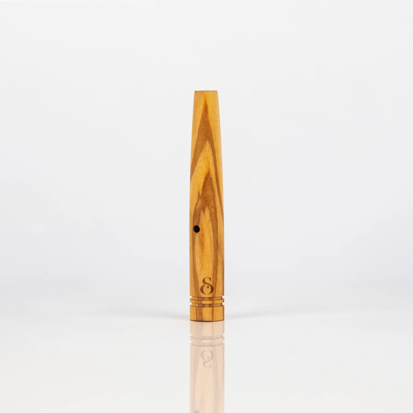 XL Exotic Wood Vortex w/ 5 Fin Ti Tip and captive cap