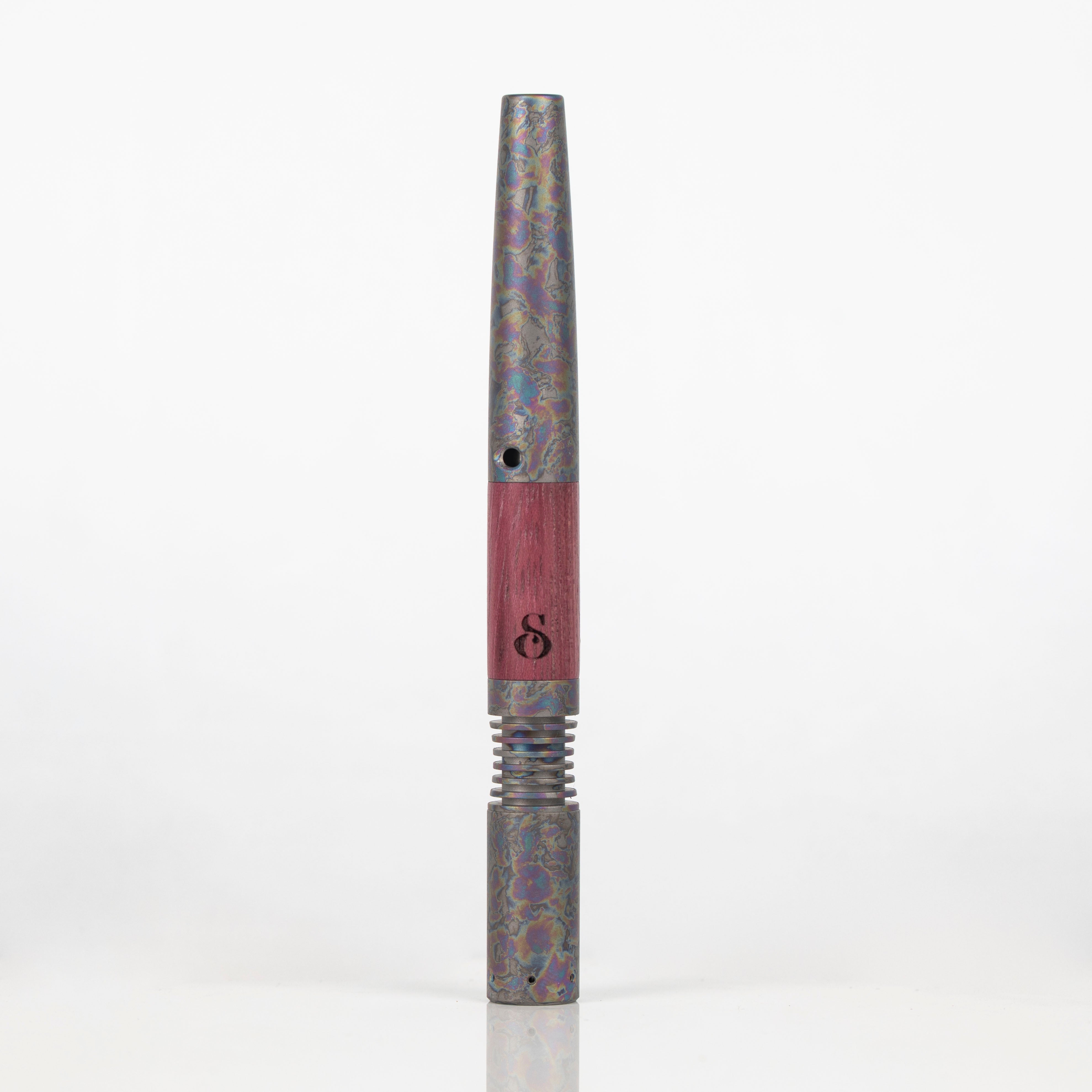 Matte Urban Camo Titanium Simrell w/ Purple Heart Sleeve