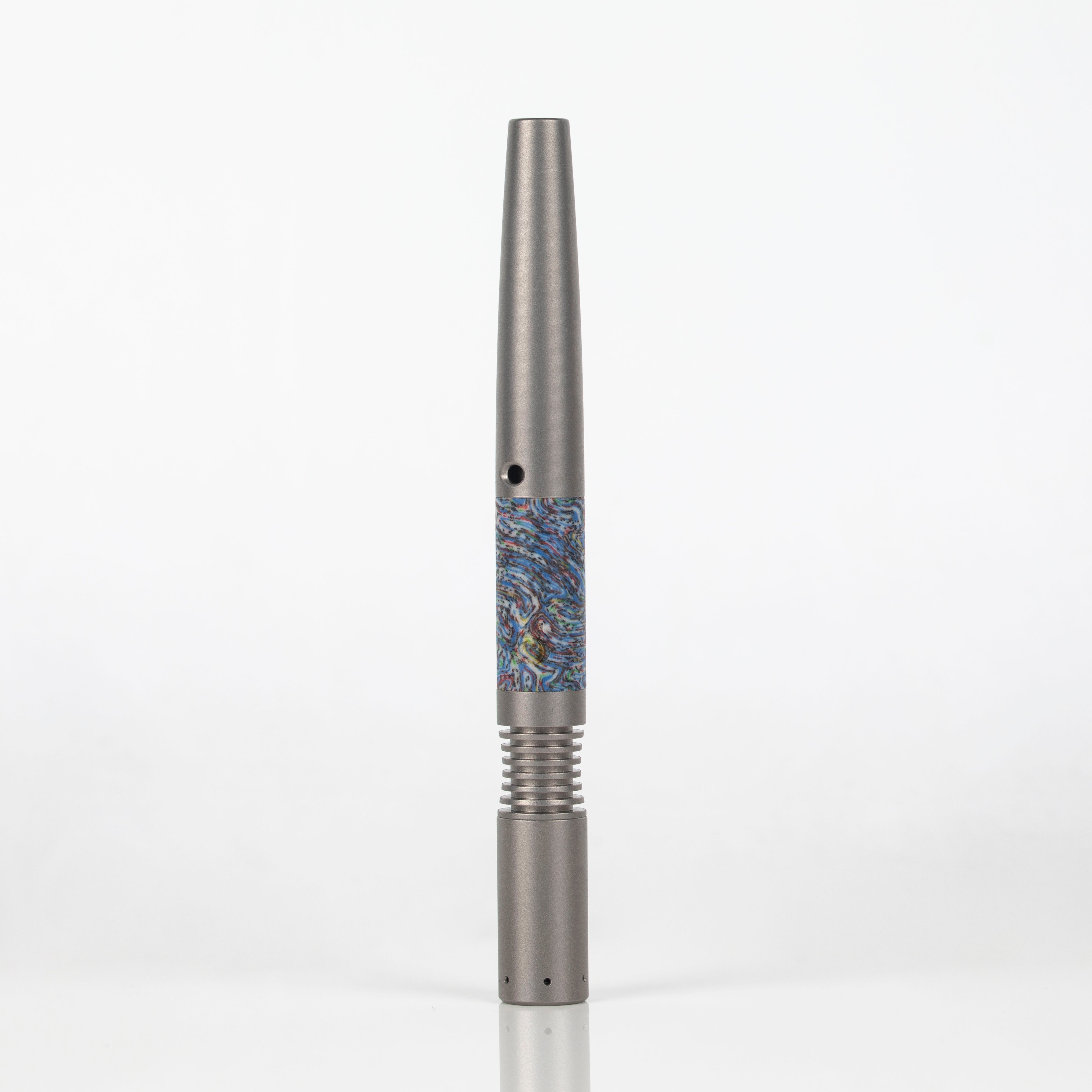 Sandblasted Titanium Simrell w/ Micarta Sleeve