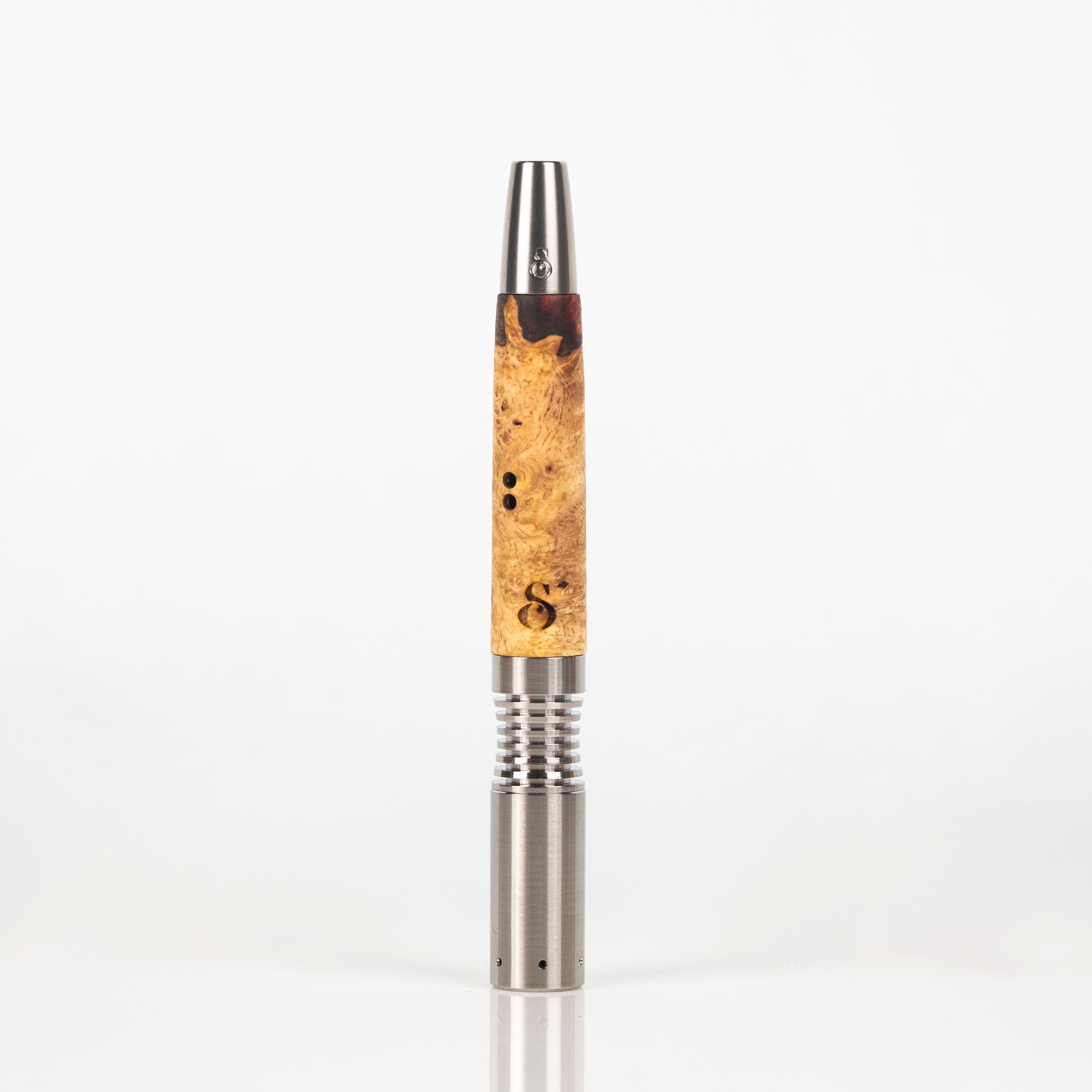 Simrell: Shorty 2 Tone Amboyna Burl MVS