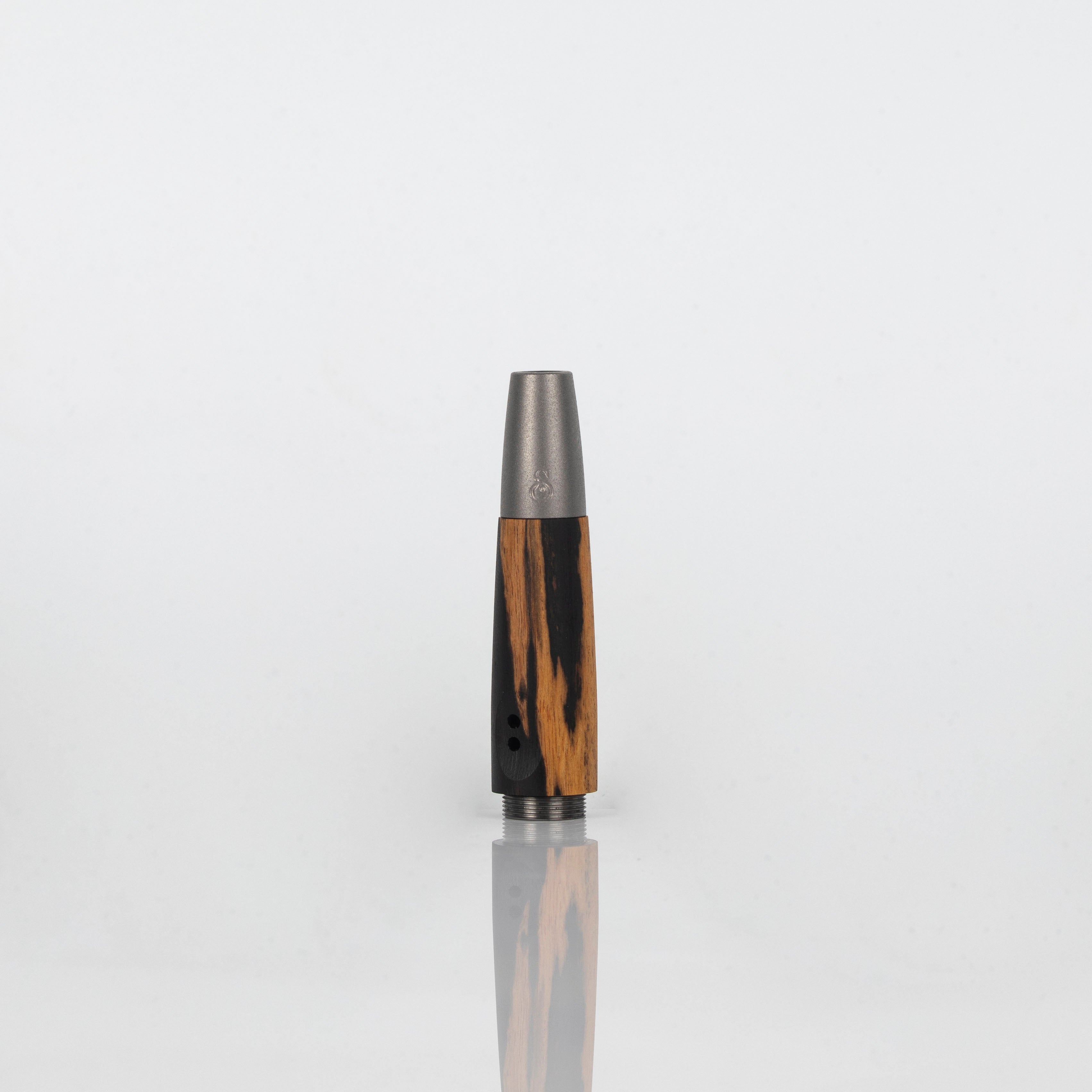 Micro Heritage Vortex: Black & White Ebony