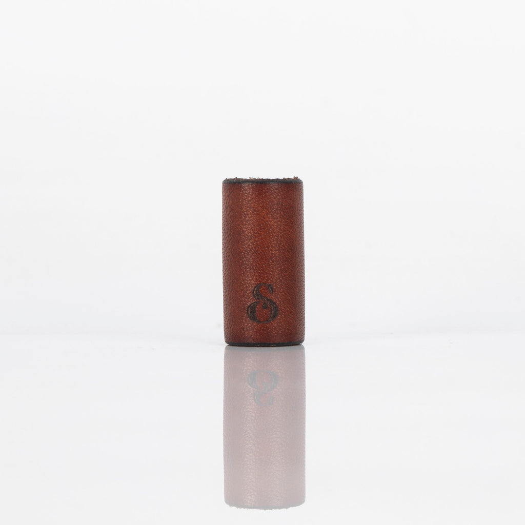 Vortex Sleeve: Brown Leather