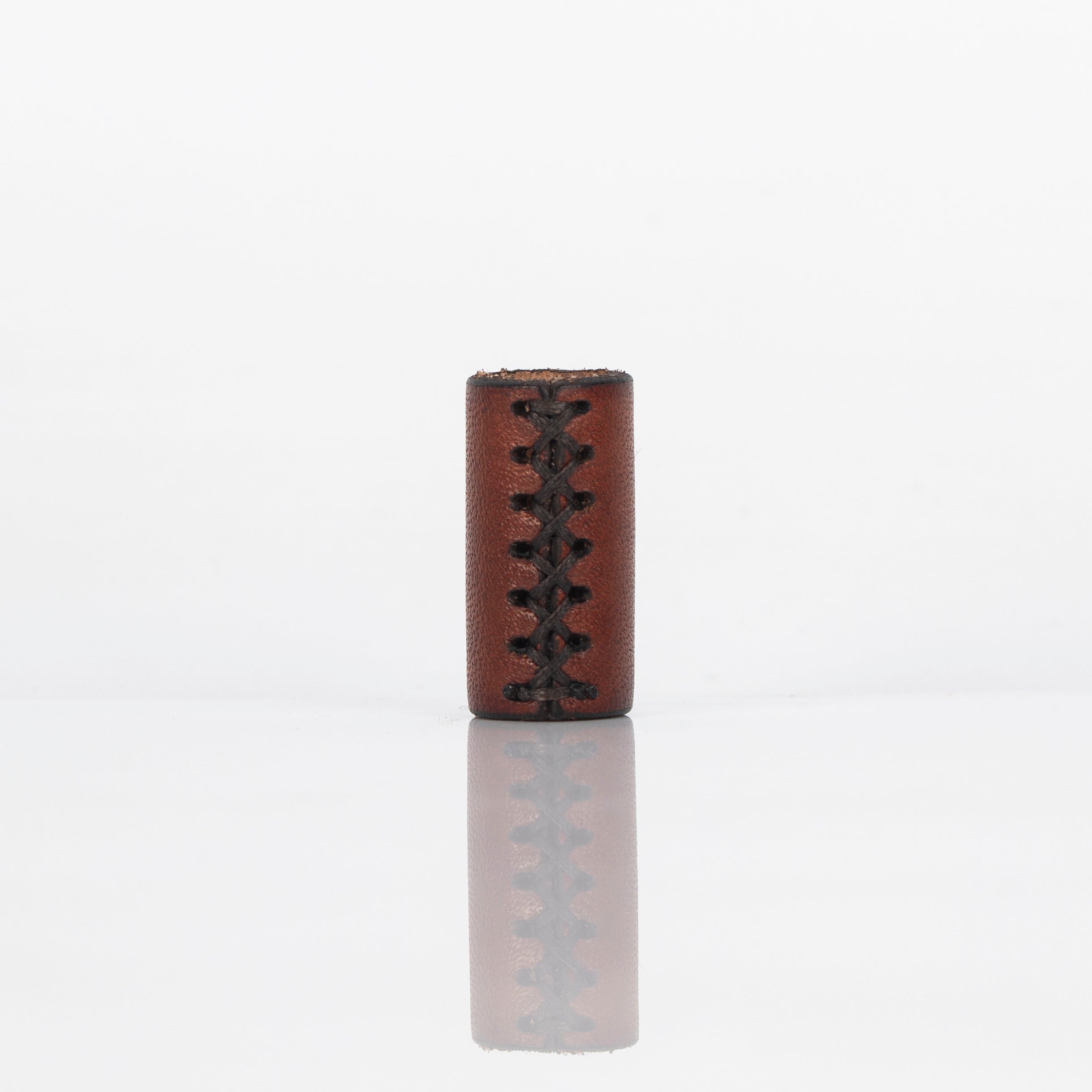 Vortex Sleeve: Brown Leather