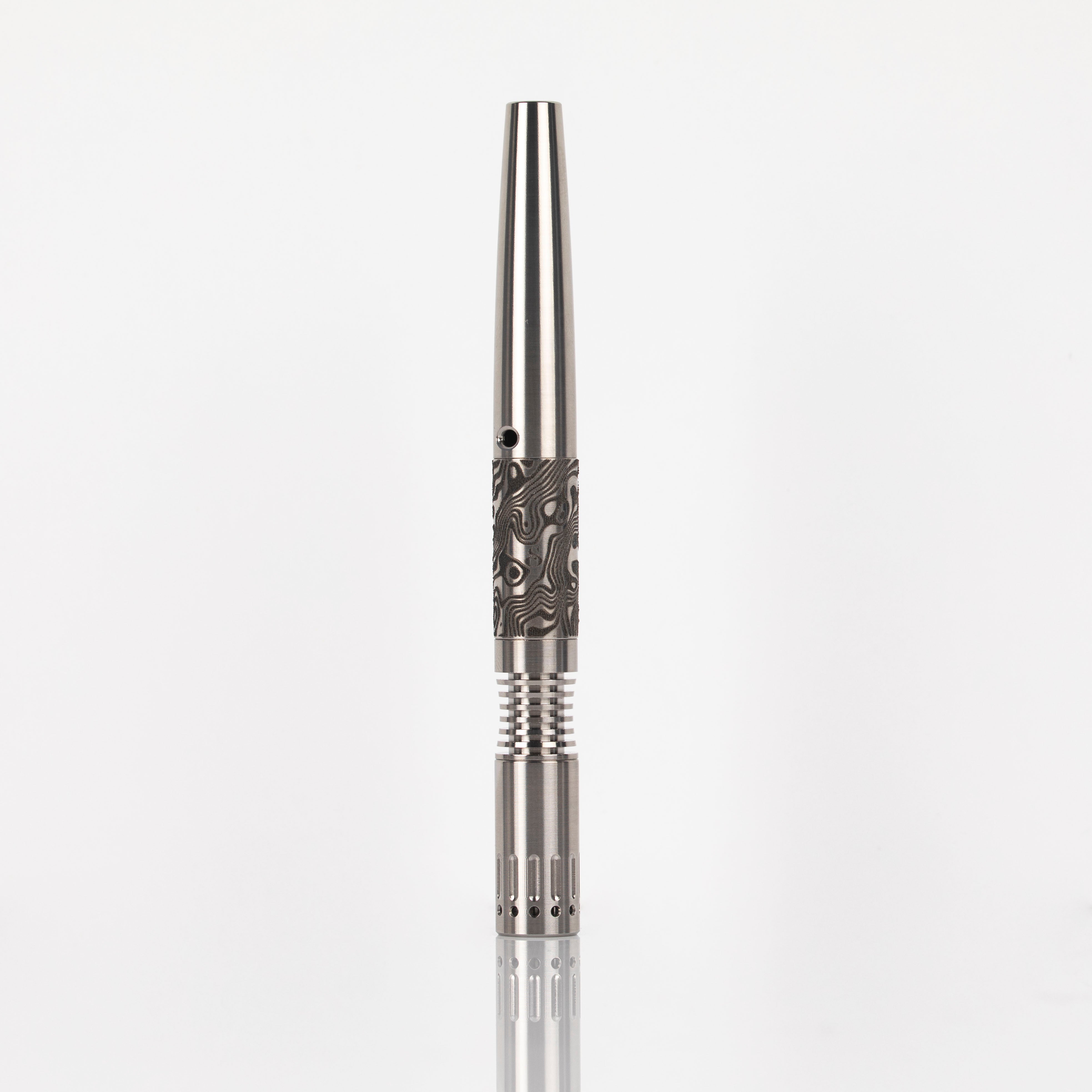 Vortex Sleeve: Topographic Textured Titanium