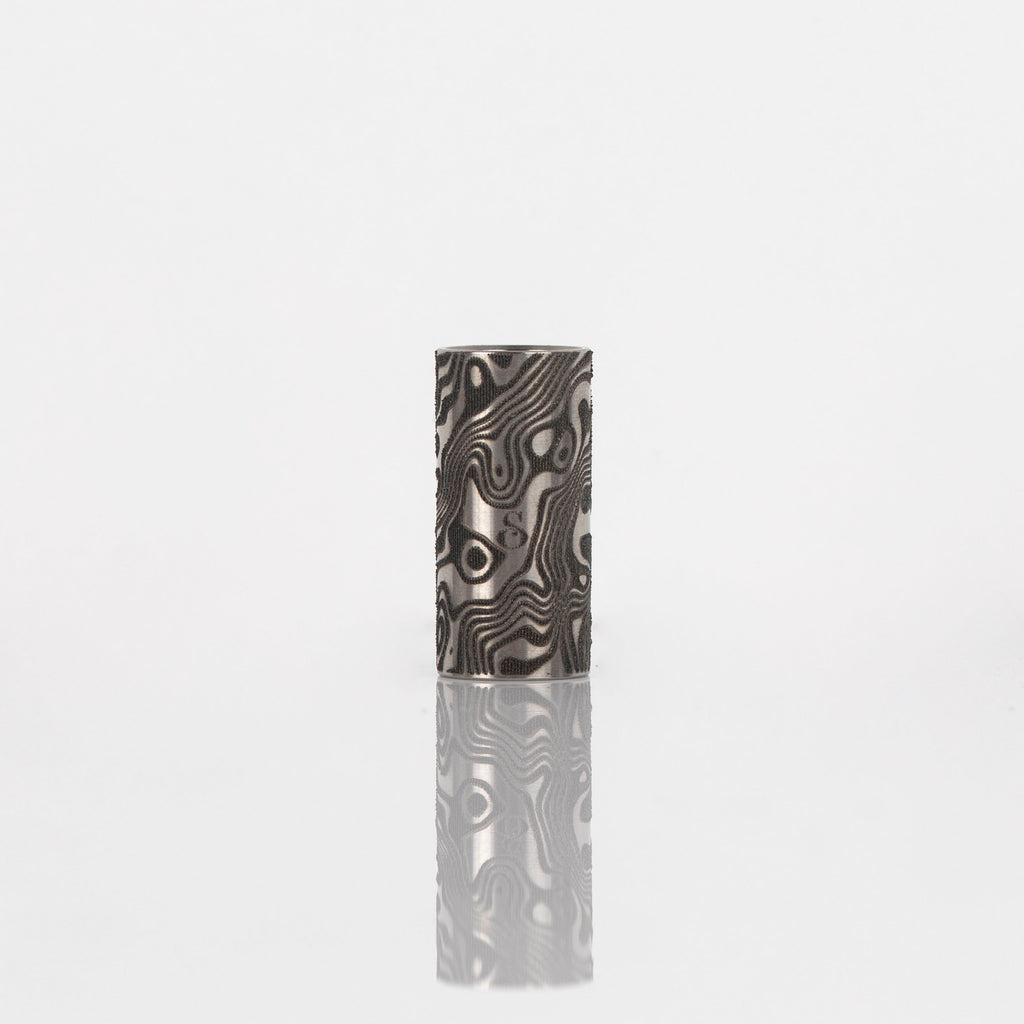 Vortex Sleeve: Topographic Textured Titanium