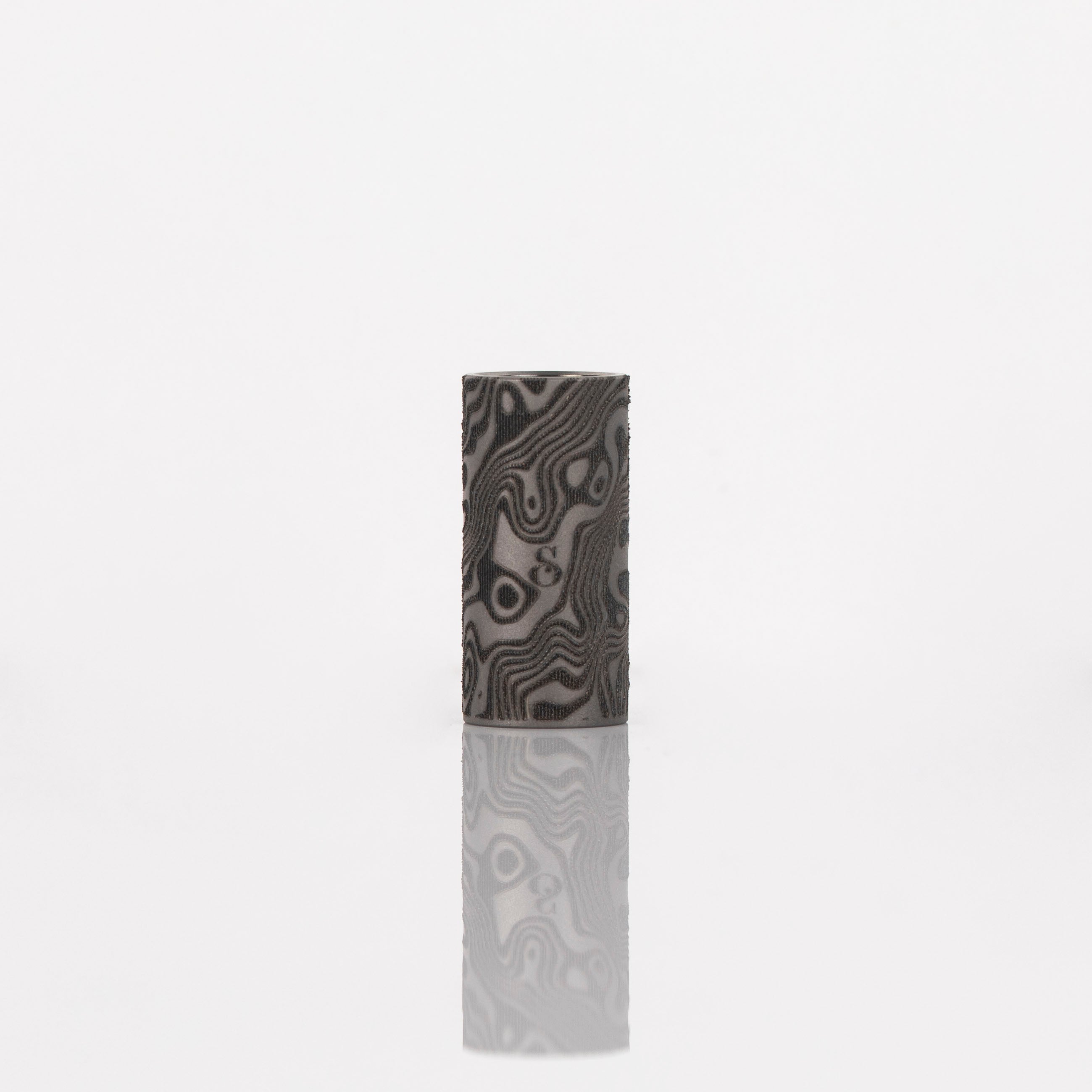 Vortex Sleeve: Topographic Textured Titanium