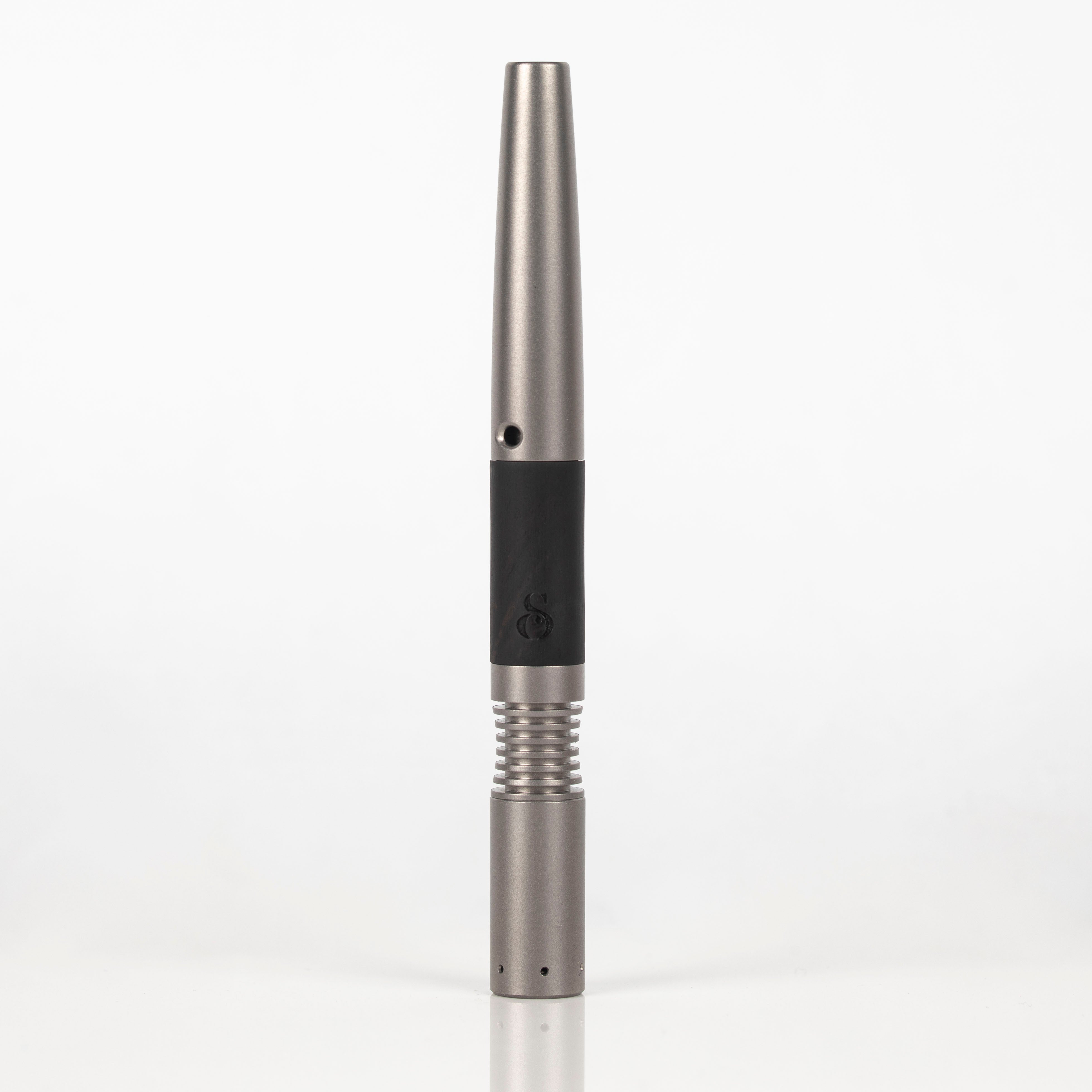 Sandblasted Titanium Simrell w/ Blackwood Sleeve