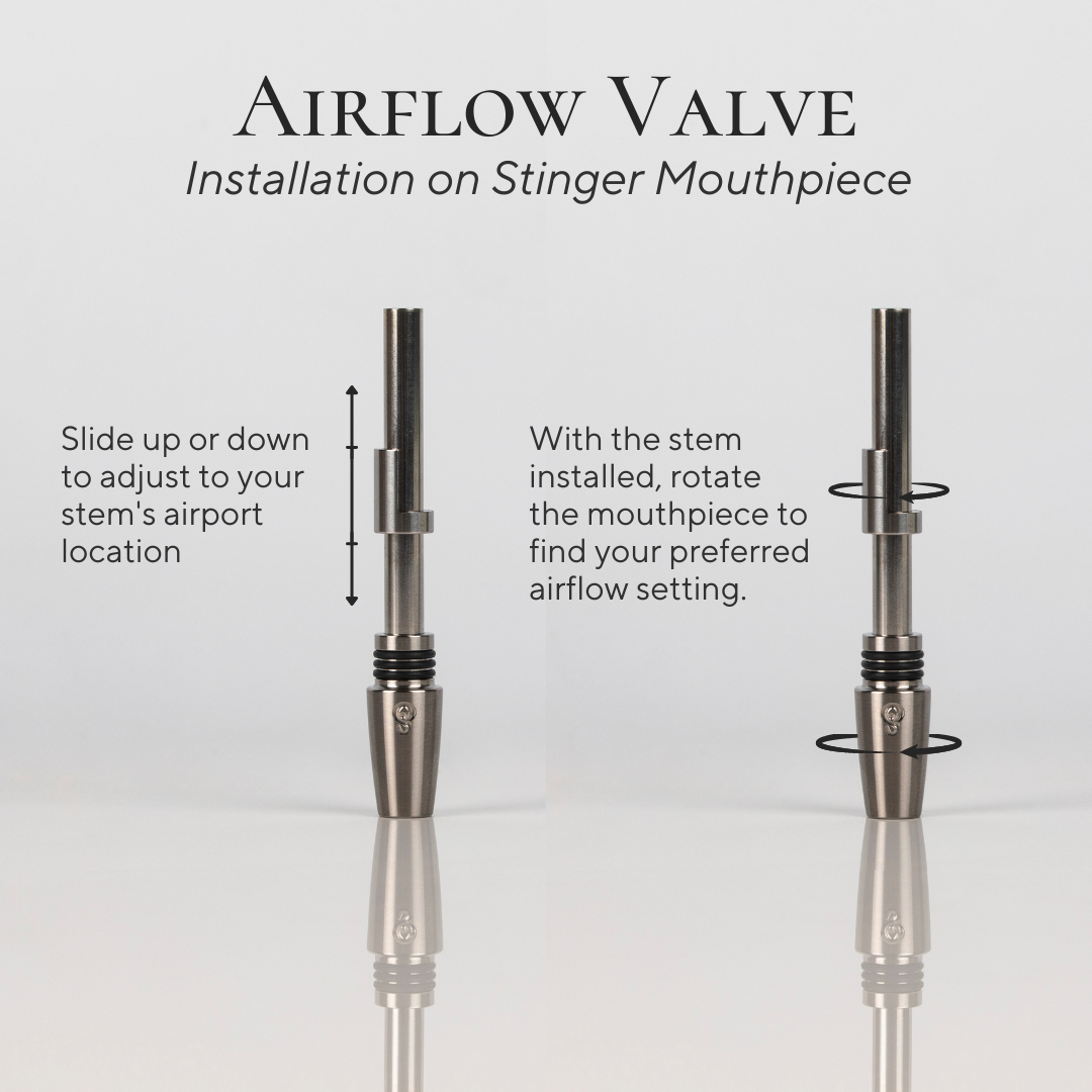 Titanium Airflow Valve & Spinning Components