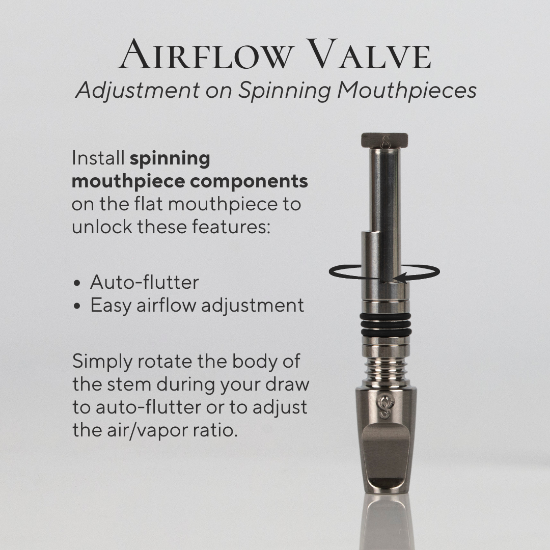 Titanium Airflow Valve & Spinning Components