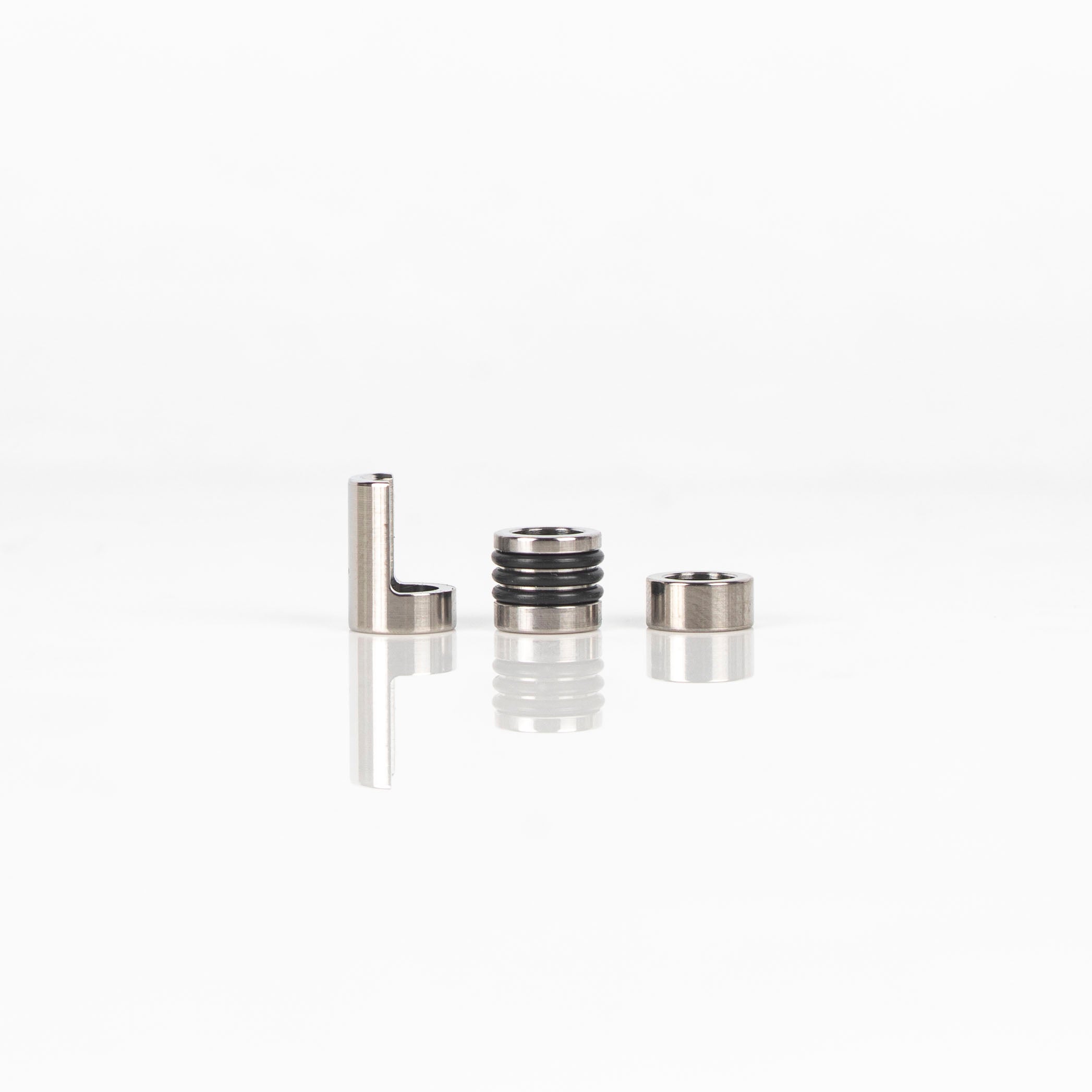 Titanium Airflow Valve & Spinning Mouthpiece Components