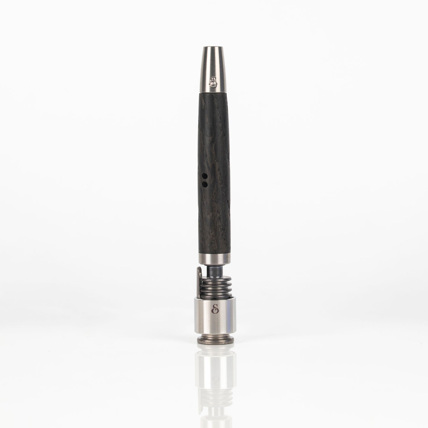 Bog Oak XL 12mm Ti-Hybrid Stem ( For HyperDyn, Anvil & Classic Dynavap Tip/Cap )