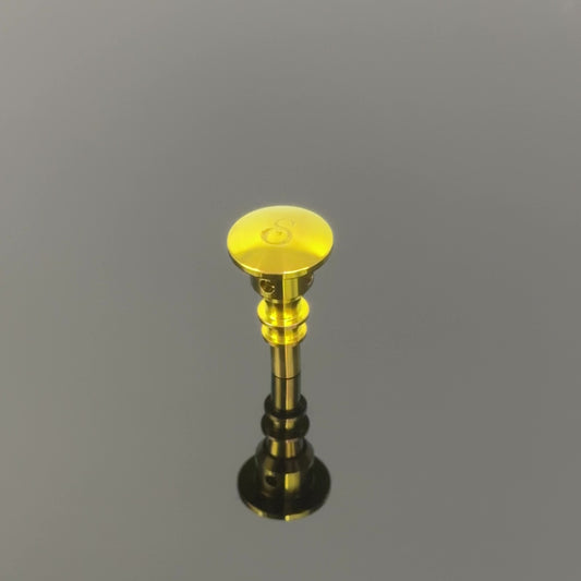 Gold Titanium Puffco Joystick ( 3DXL )