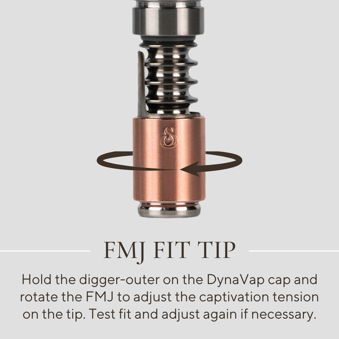 Stainless Steel Dynavap FMJ (( IH Compatible ))